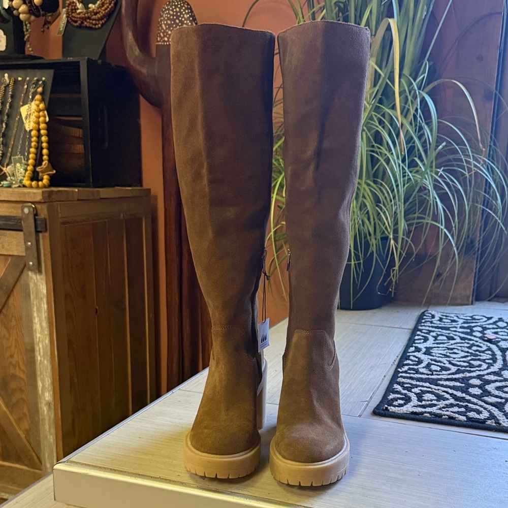 Dolce Vita Tan Suede Boots